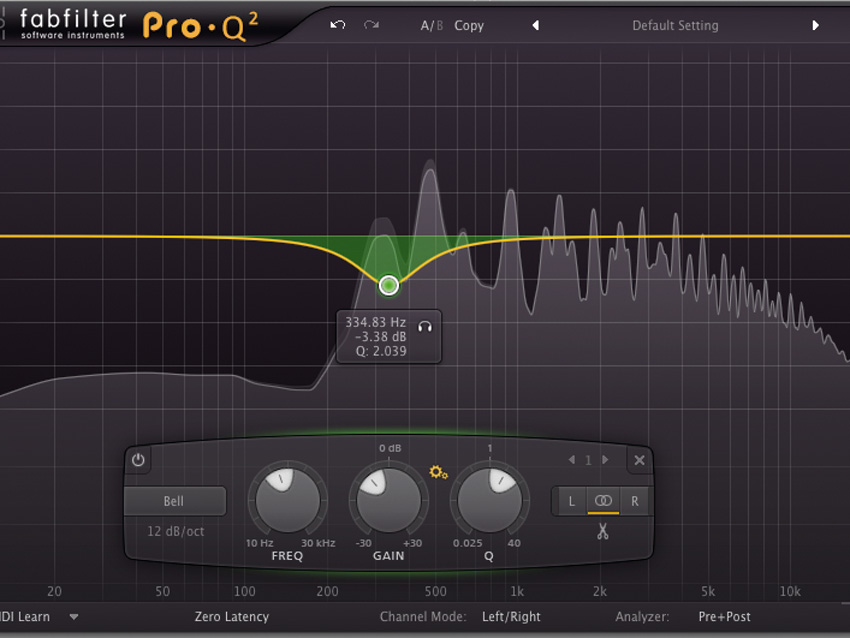 The 'pocketing' EQ method
