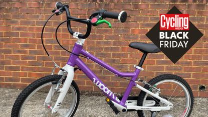 Woom 3 kids bike we've tested which is currently in the Black Friday 2023 best deals