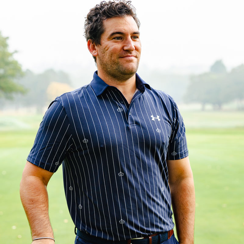 Under Armour Tee To Green Printed Polo