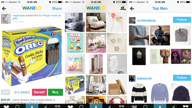 Wanelo app