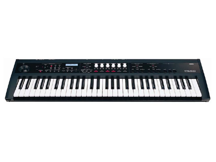 The Korg PS60 focuses on the keyboard player&#039;s most-used sounds.