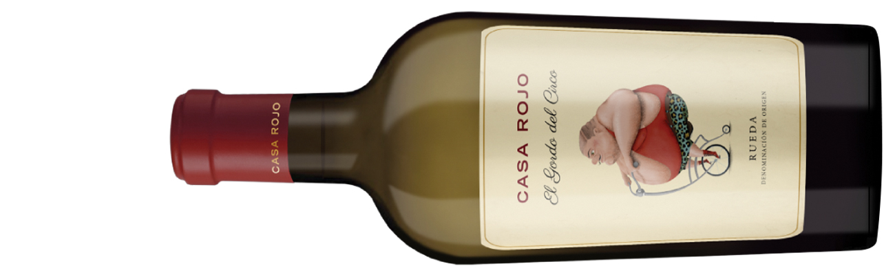 Bottle of white wine