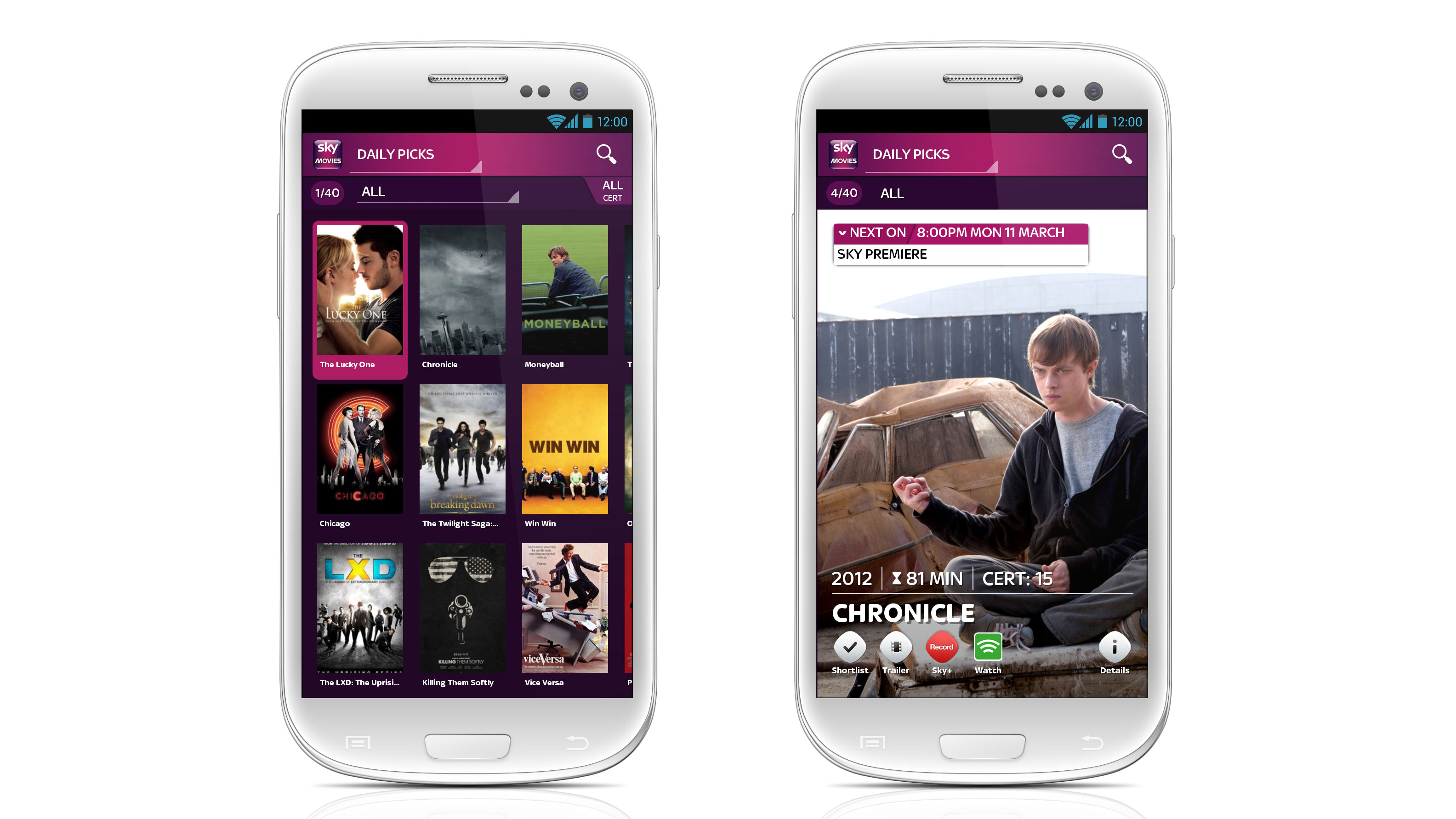 Sky Movies app rolls on to Android provided you have the right one