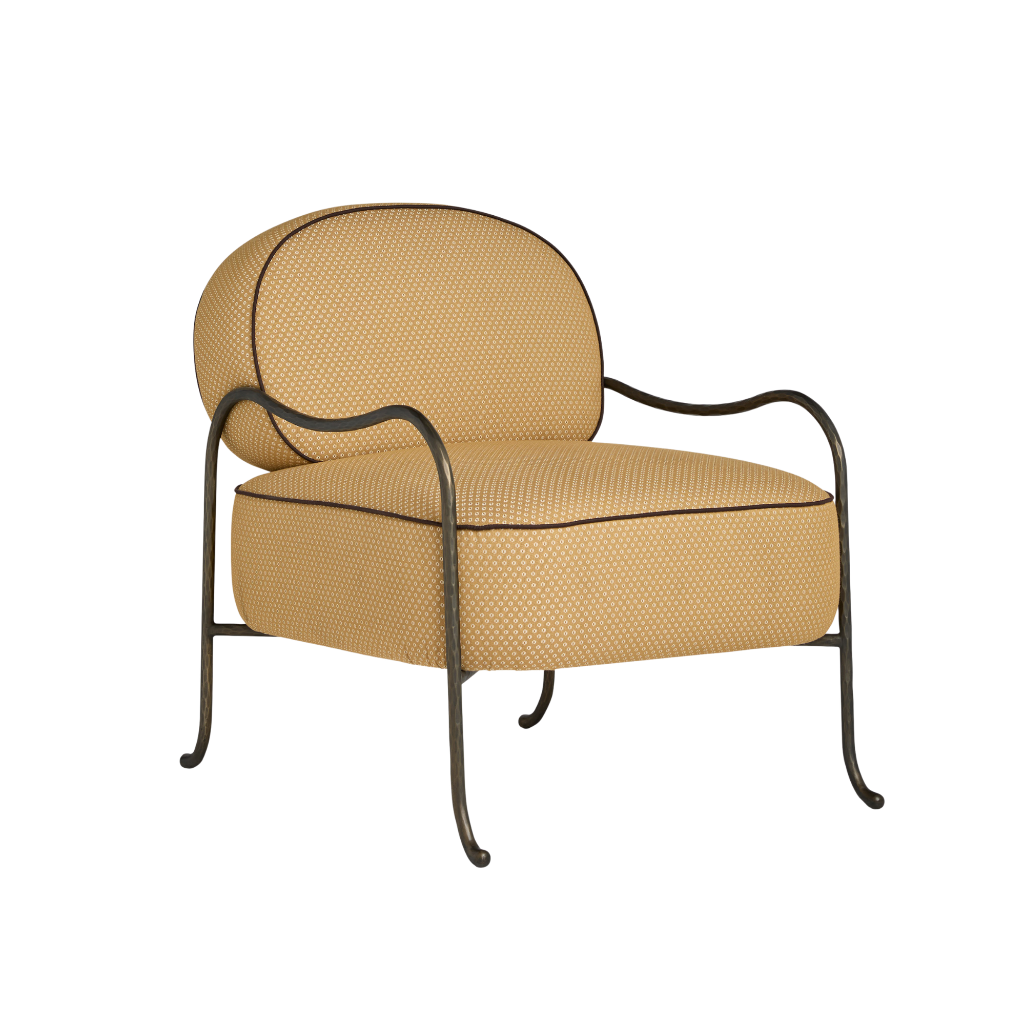 an accent chair