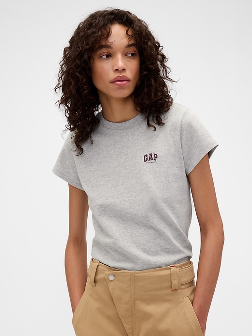 Gap &amp;times; Victoria Beckham Organic Cotton Logo T-Shirt