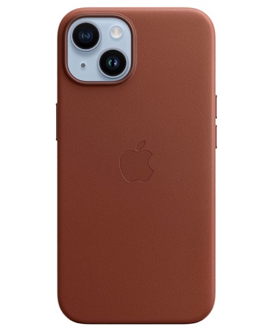 Apple Leather Case with MagSafe for iPhone 14