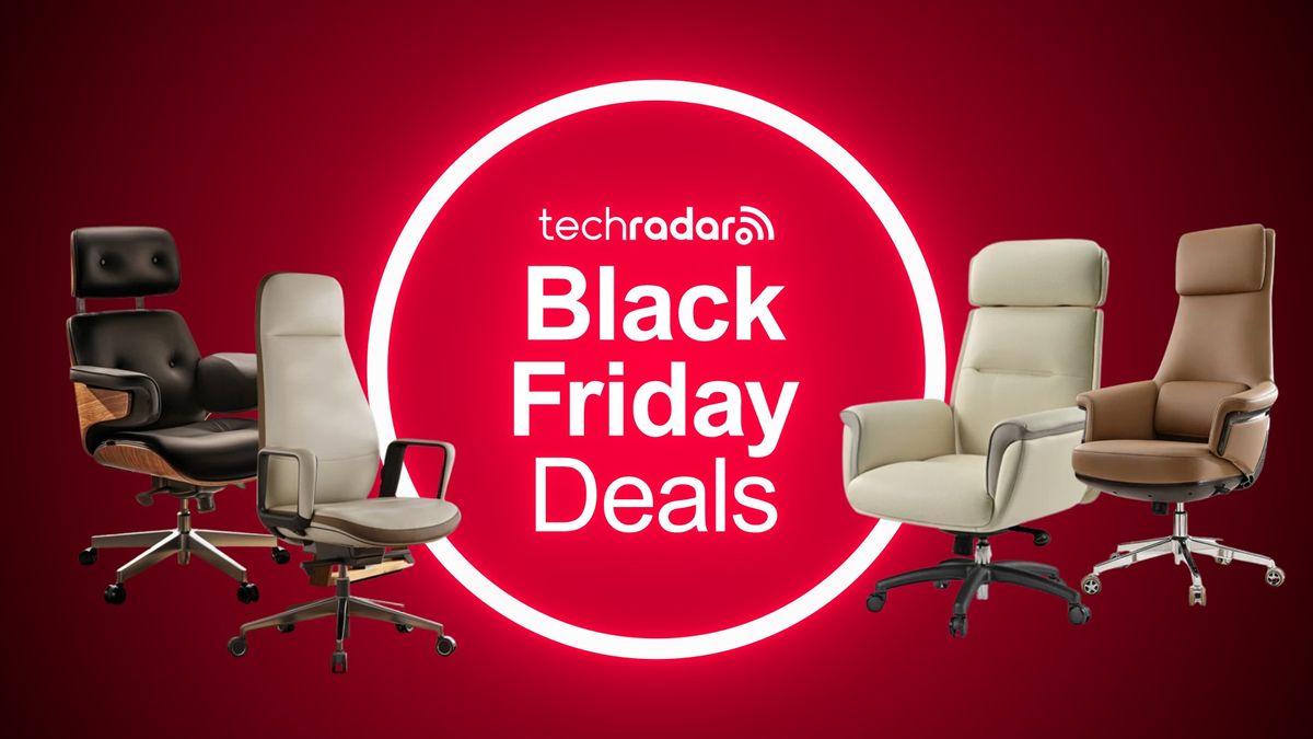 I love the style of these Eureka office chairs - but I love the Black Friday prices even more
