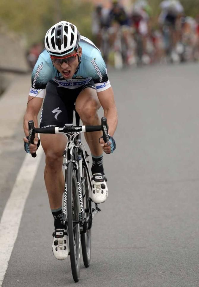 Tony Martin (Omega Pharma-QuickStep) made his bid for three Tour of Beijing wins in as many years with a bold attack on stage 3.