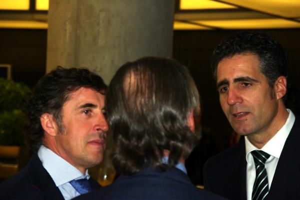 Pedro Delgado and Miguel Indurain attended the presentation