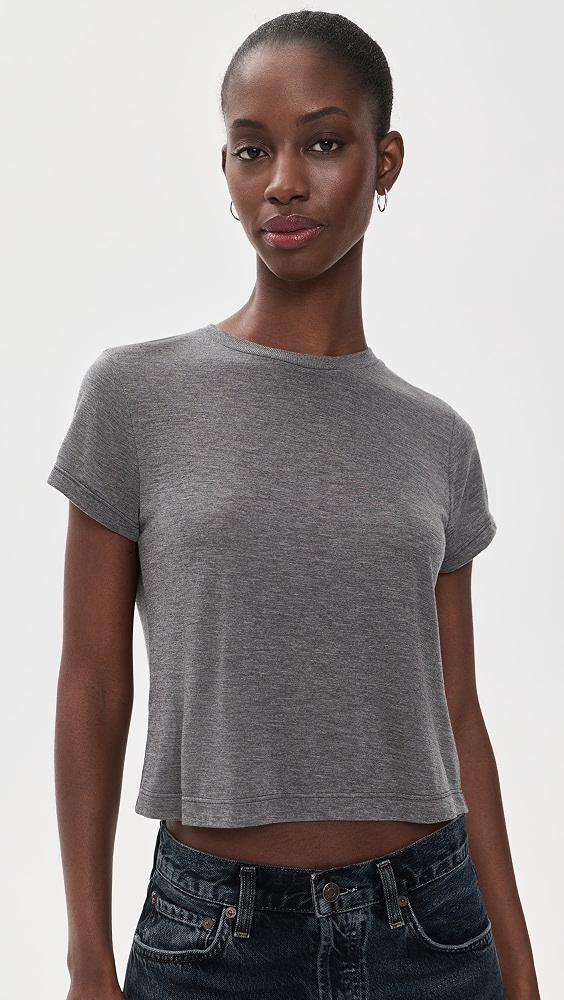 Adine Tee - Grey Heather