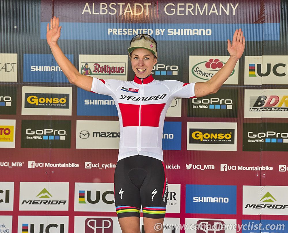 World Cup leader Annika Langvad (Den) Specialized Racing