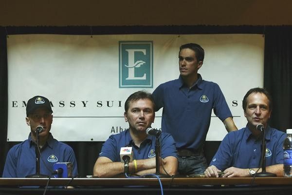 Bruyneel and Contador plan to win the next Tour as well