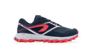 Evadict XT7 trail running shoes for women in grey and pink