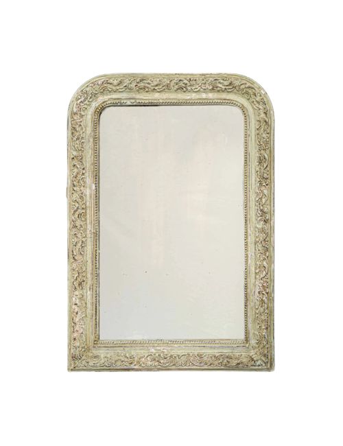 Louis Philippe Mirror w/ Aged Sage Green Finish