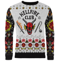 Hellfire Club Christmas Sweater | $54.99 at MerchoidAvailable October 2022 -