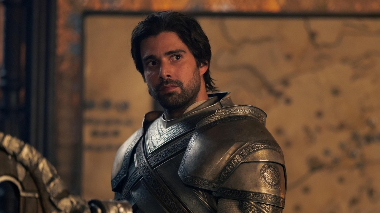 Fabien Frankel dans le rôle de Ser Criston Cole dans House of the Dragon Saison 2x02