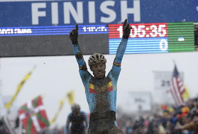 Sven Nys (Belgium) wins Worlds