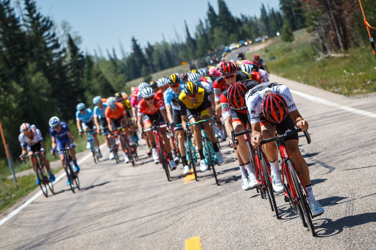 BMC Racing leads the chase during stage 1 at the Tour of Utah