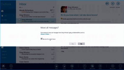 Mail in Windows 8.1