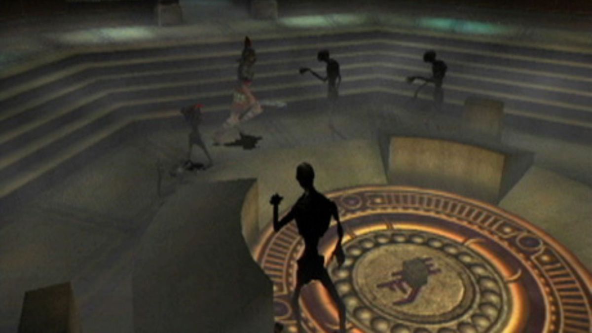 Art and screenshots from horror game Eternal Darkness