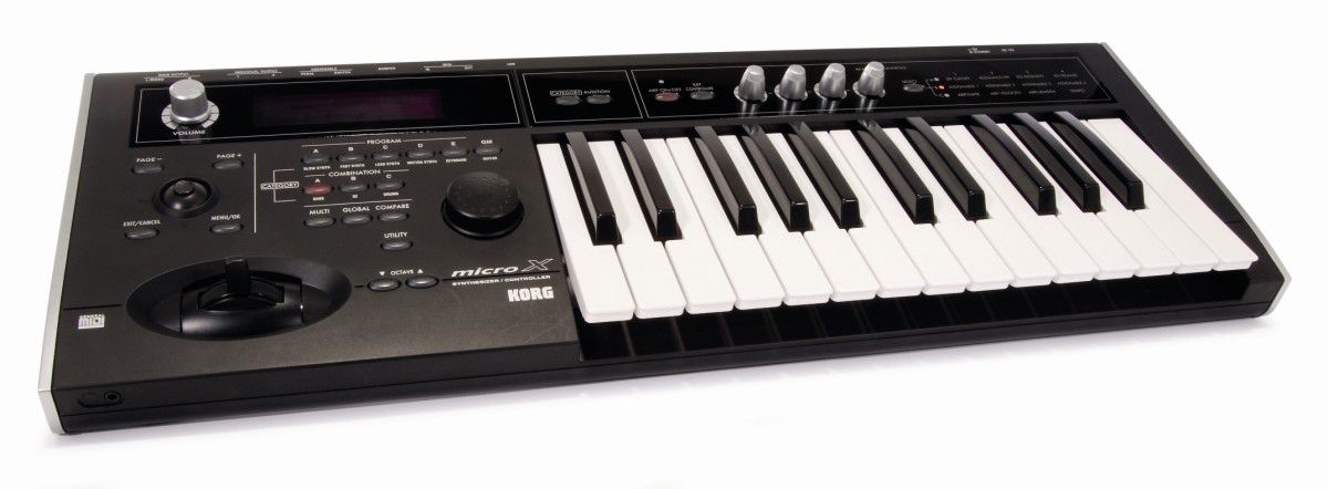 The MicroX is a controller and synthesizer in one.