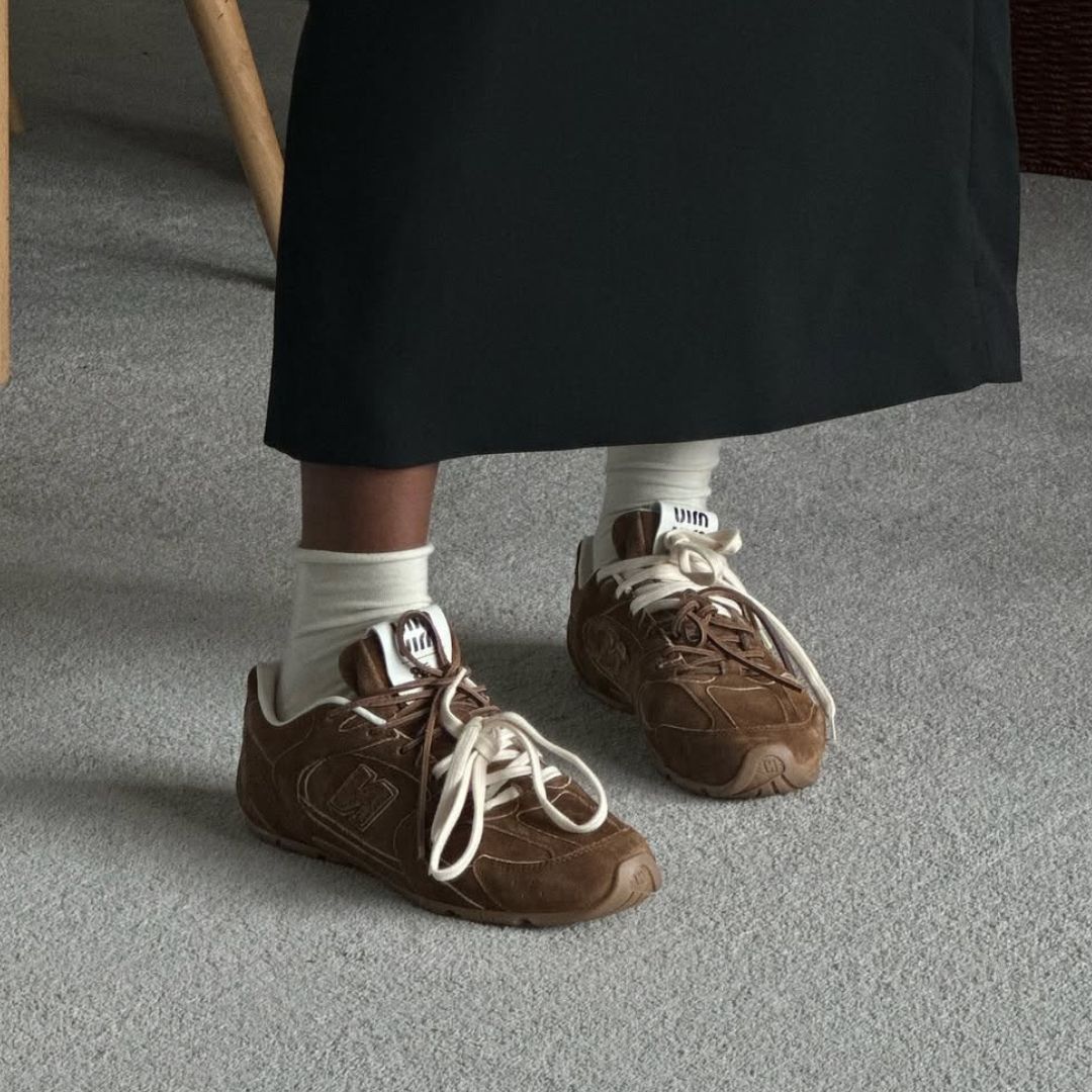 suede trainers trend