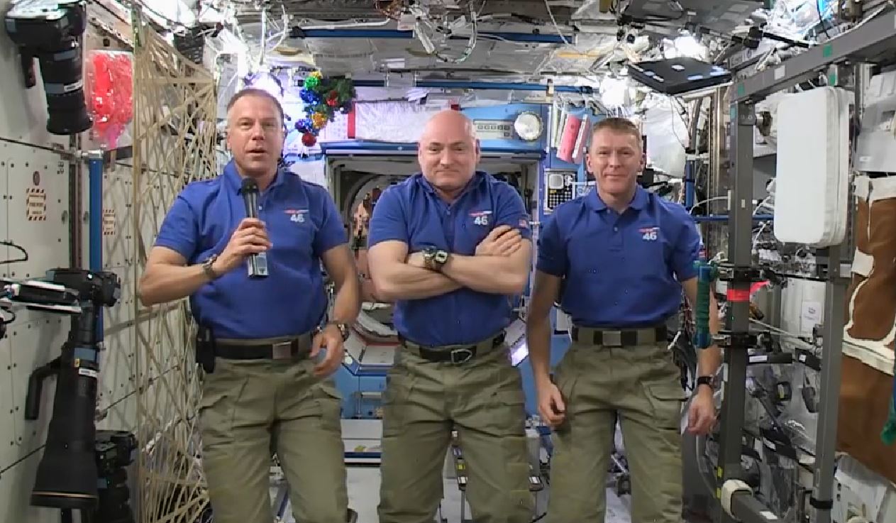 ISS Holiday Message