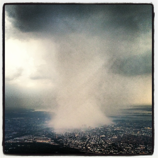 Strange storm socks New York