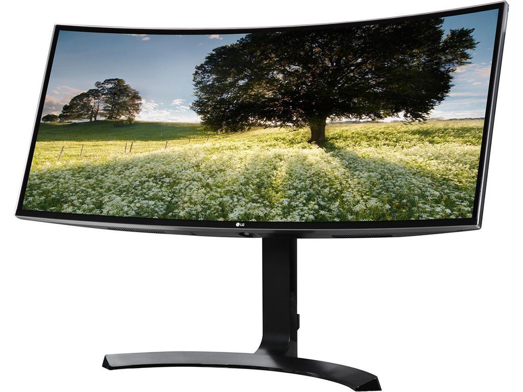 Curved monitor 34