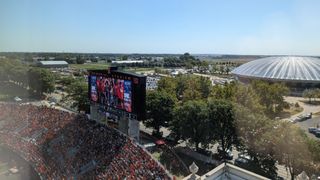 The new Grass Valley solutions at University of Illinois power the football and basketball game-day operations. 