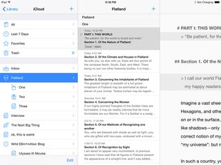 Ulysses is currently iPad-only, and the app is having to change its look for iPhone