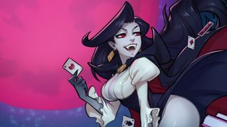 Best sex games - A vampire holds an ace of hearts