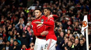 Mason Greenwood, Marcus Rashford