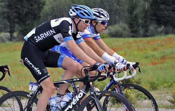 Thomas Peterson (Garmin - Cervelo) would end the day as the new race leader at the Tour of Turkey.