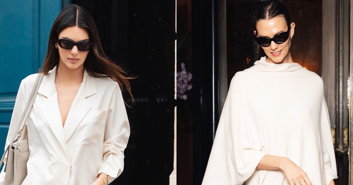 Kendall Jenner and Karlie Kloss Twin in These 3 Elegant Fall Trends