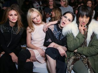 Olivia Palermo, Kate Bosworth, Coco Rocha & Eva Chen At New York Fashion Week