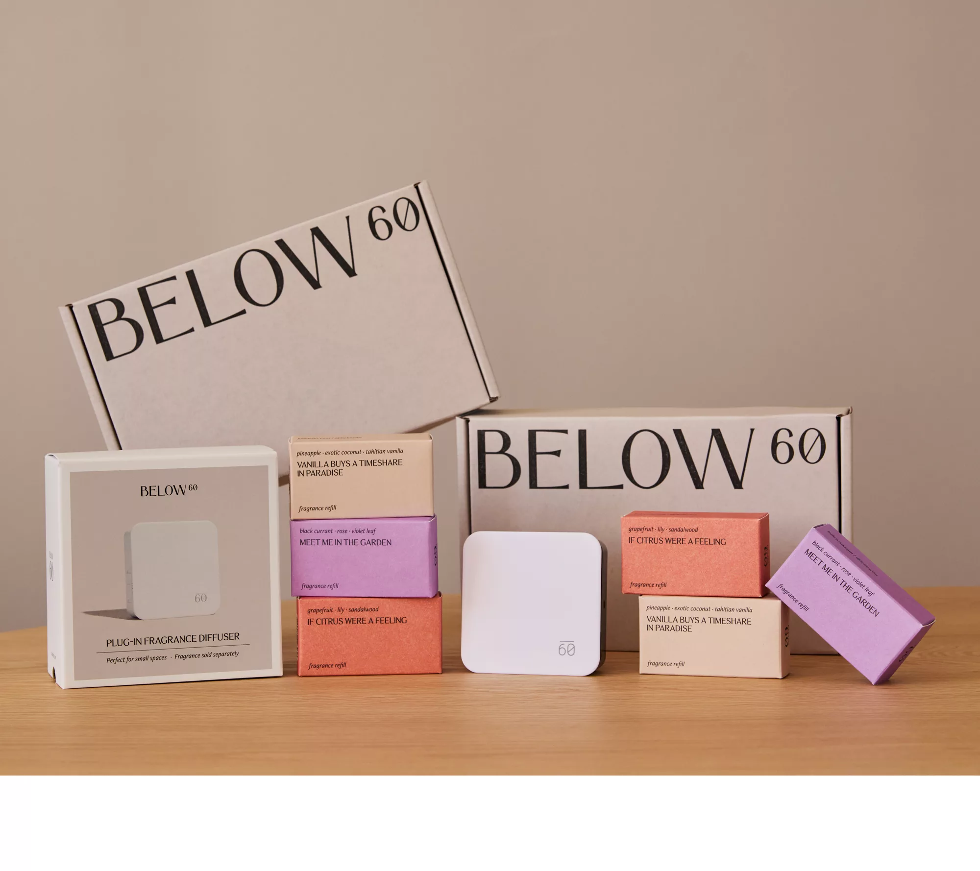 Below 60 S/2 Plug-In Fragrance Diffuser Starter Kit