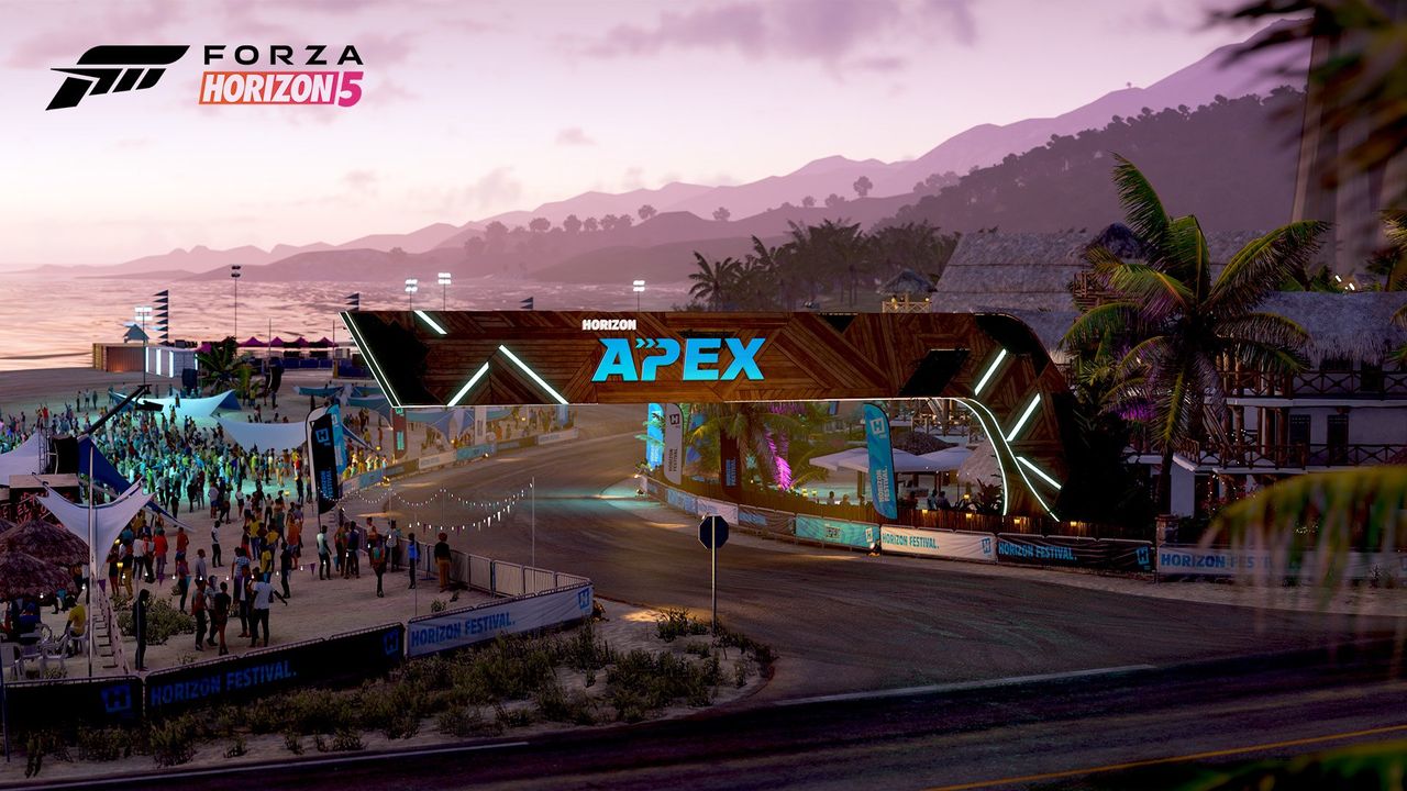 Official screenshot of the Forza Horizon 5 world.