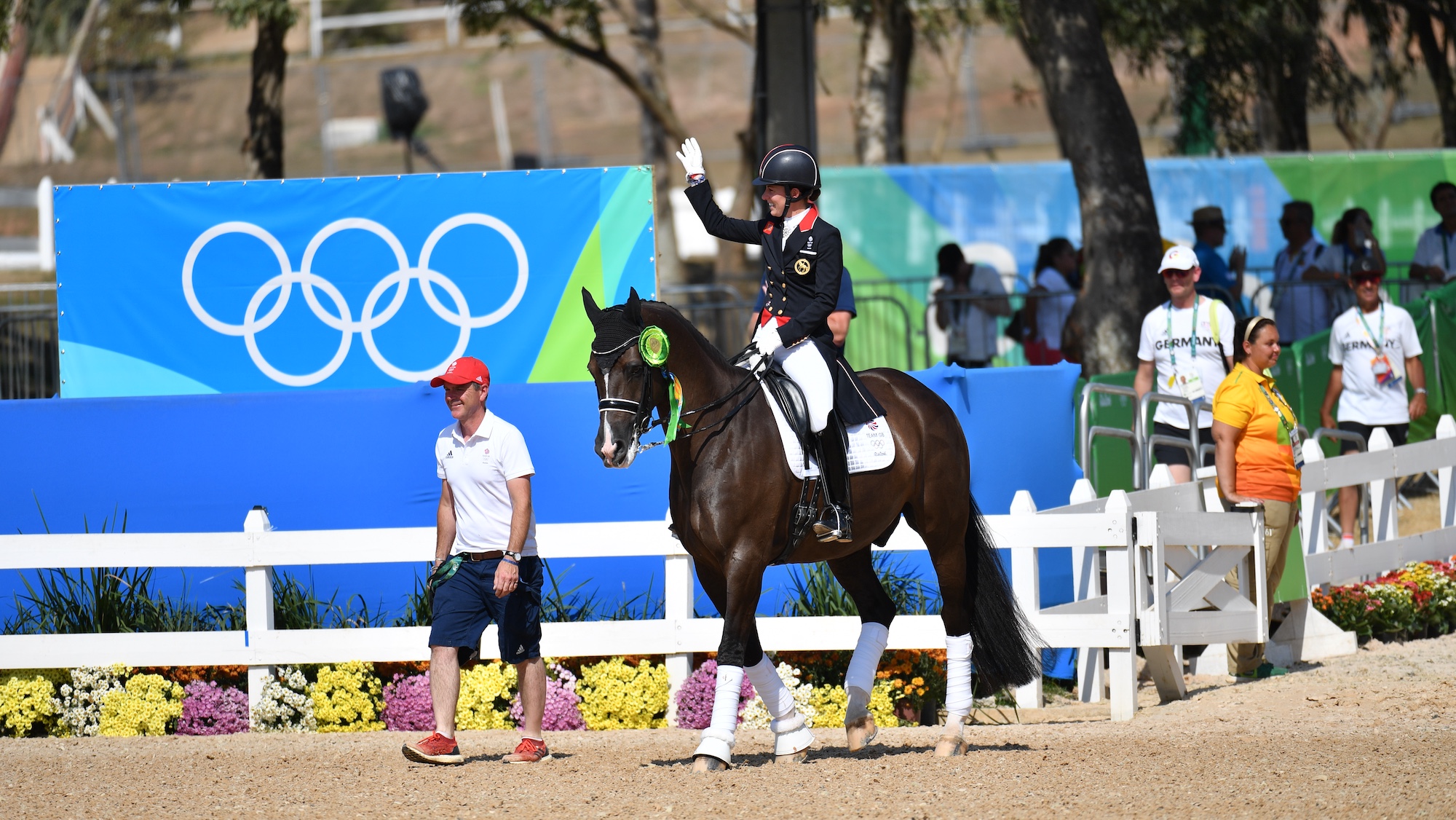 Alan Davies with Valegro in Rio 2016