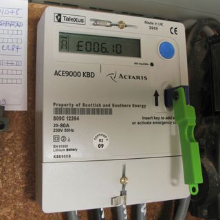 quantum key prepayment electric meter, paying for electricity as you use i