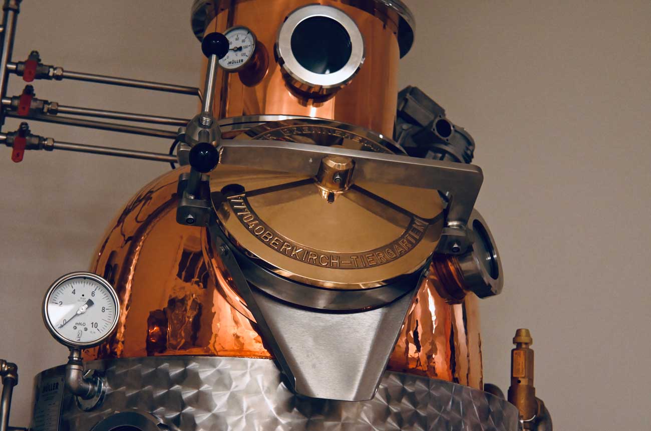 Aquavit still at Almqvist Destilleri