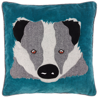 debenhams cushion with abigail ahern badger print