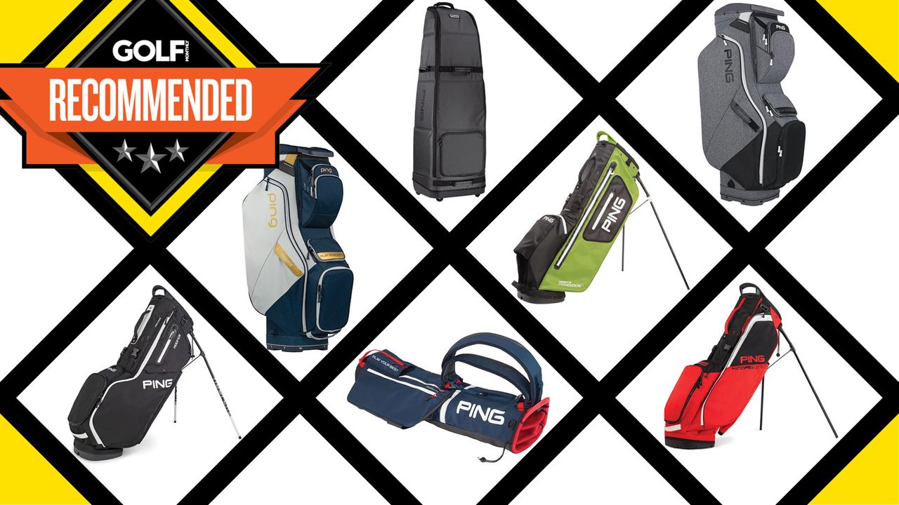 A number of the best Ping golf bags on the market in a grid style format