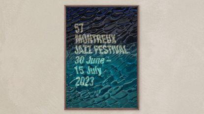 Guillaume Grando's design for 2023 Montreux Jazz Festival Poster