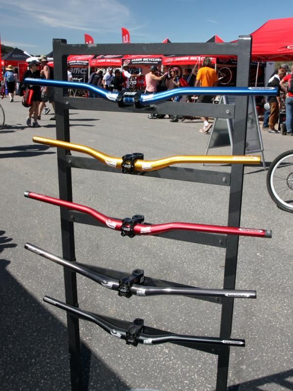 ODI offers its Wingtips handlebars in a wide range of colors.