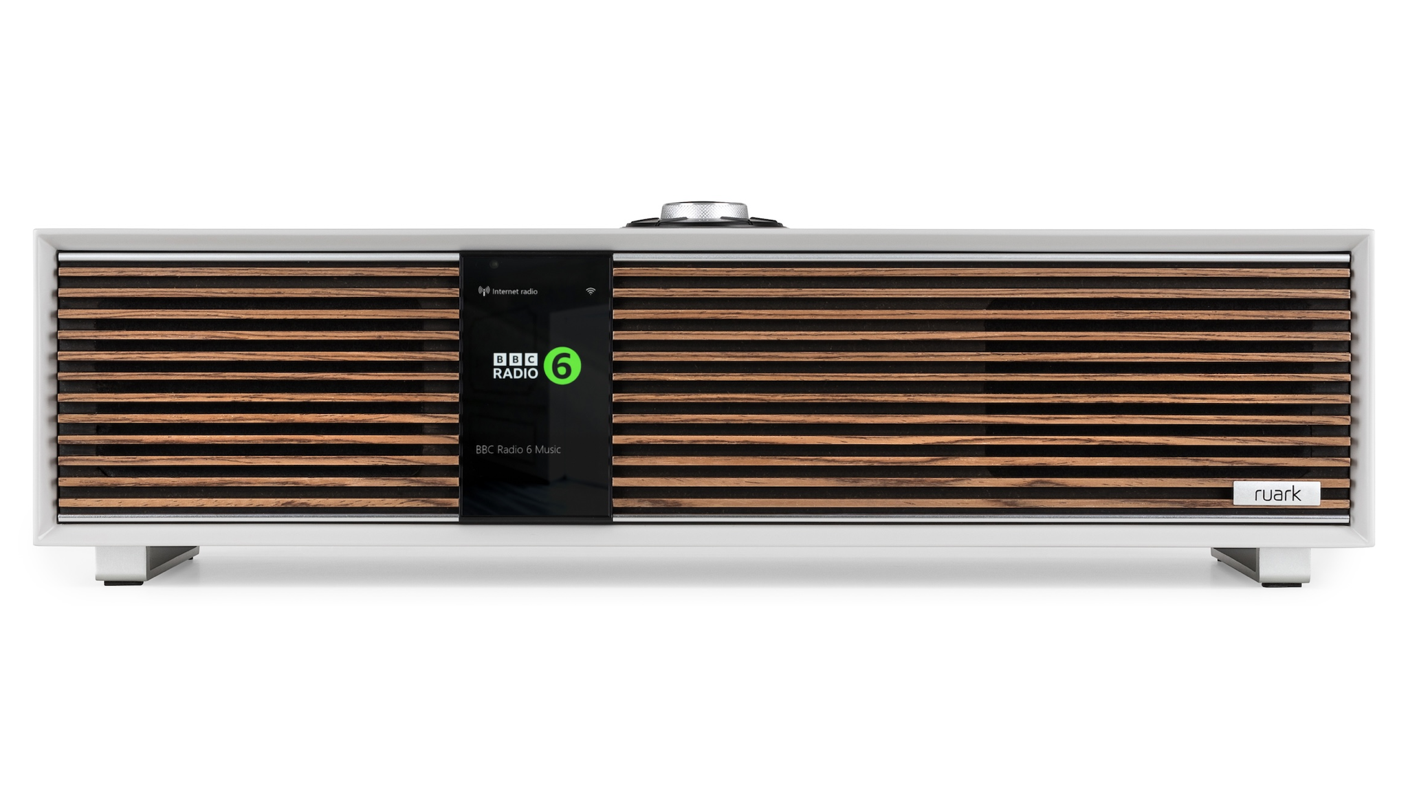 A front view of the Ruark R410 on a white background