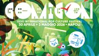 COMICON Naples 2026 logo and art