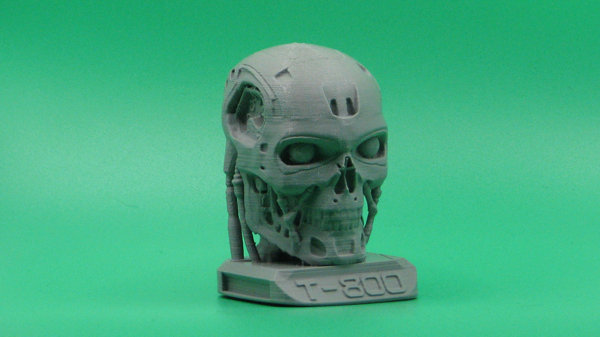3D printed Terminator head