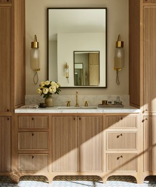 modern bathroom vanity and cabinetry by Studio LIFESTYLE