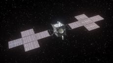 Artist's impression of the Psyche spacecraft.